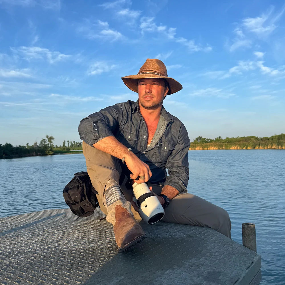 Falcon | Mens Fine Mexican Palm Wide Brim Straw Sun Hat