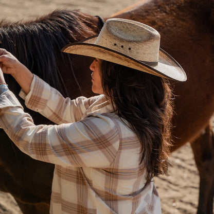 Lucas | Womens Mexican Palm Cowgirl Hat