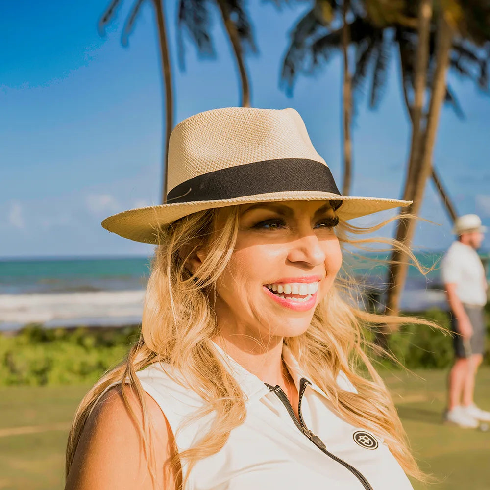 Medellin | Womens Fedora Genuine Panama Hat