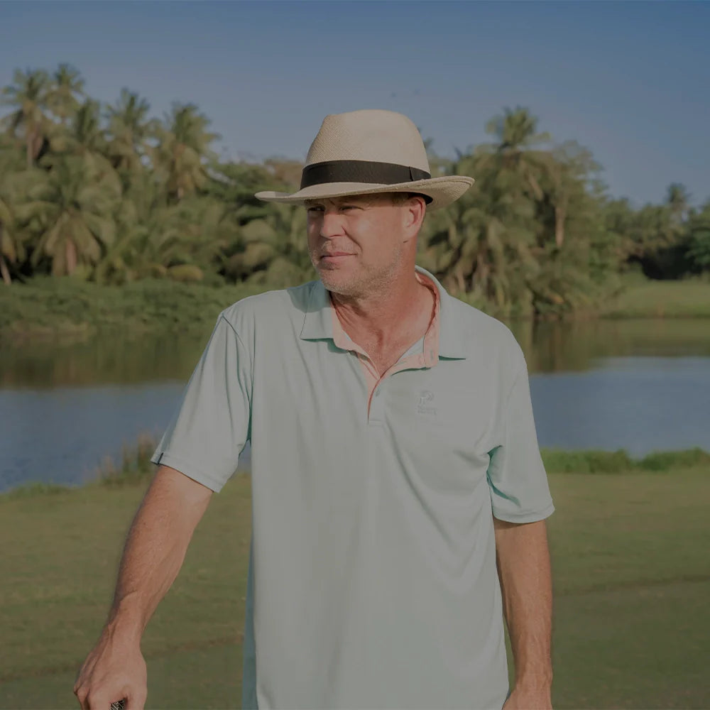 Medellin | Mens Fedora Genuine Panama Hat
