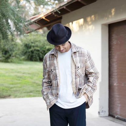 Pablo 2.0 | Mens Wool Felt Pinch Front Fedora Hat