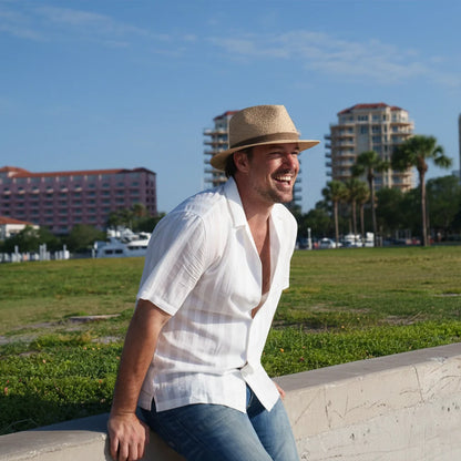 Palermo | Mens Straw Sun Hat