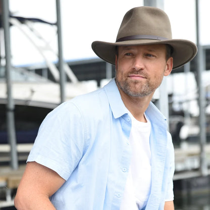 Pathfinder | Mens Wool Felt Outback Hat