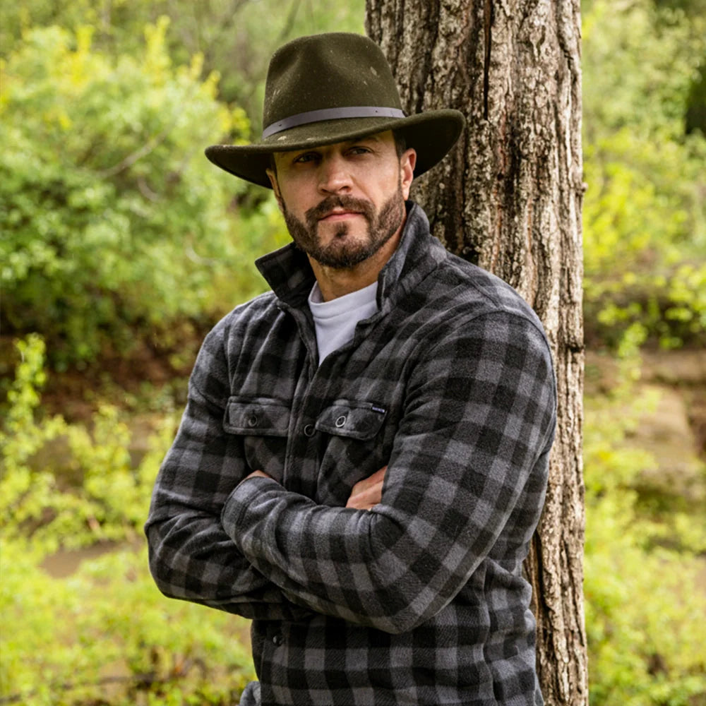 Pathfinder | Mens Wool Felt Outback Hat