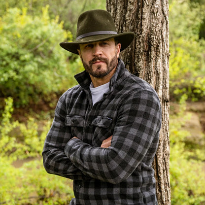 Pathfinder | Mens Wool Felt Outback Hat
