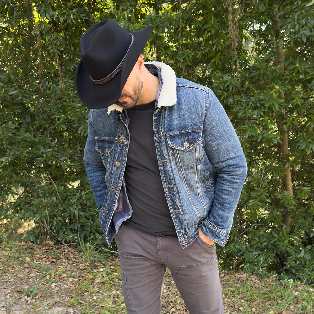 Showdown | Mens Crushable Wool Felt Western Outback Cowboy Hat