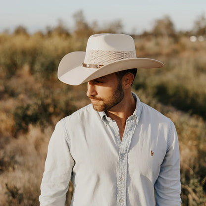 Austin | Mens Straw Cowboy Hat