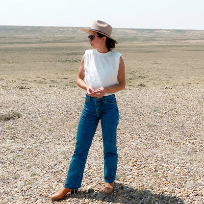 Barcelona | Womens Wide Brim Firm Straw Sun Hat