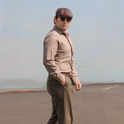 Bourbon St | Mens Leather Cap