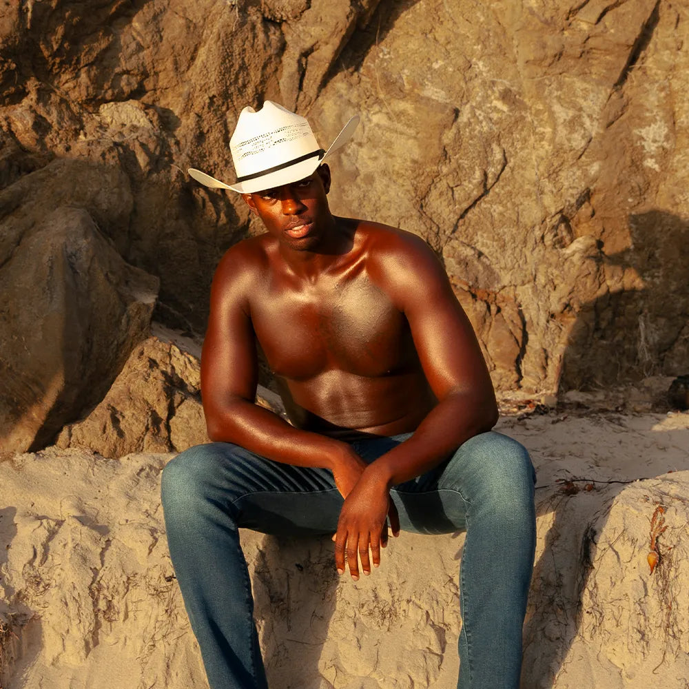 Bozeman | Mens Straw Cowboy Hat