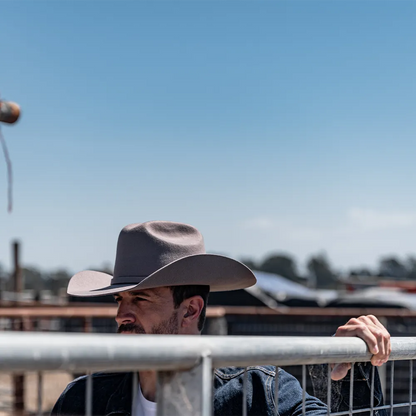 Cattleman | Mens Felt Cowboy Hat with Western Hat Band