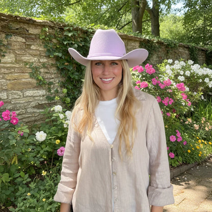 Cattleman | Womens Felt Cowgirl Hat with Western Hat Band