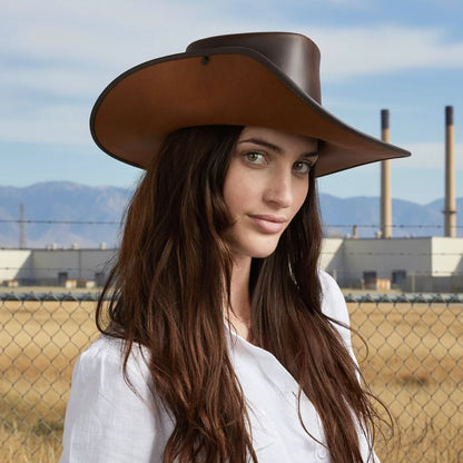 Cavalier | Womens Leather Swashbuckler Pirate Hat
