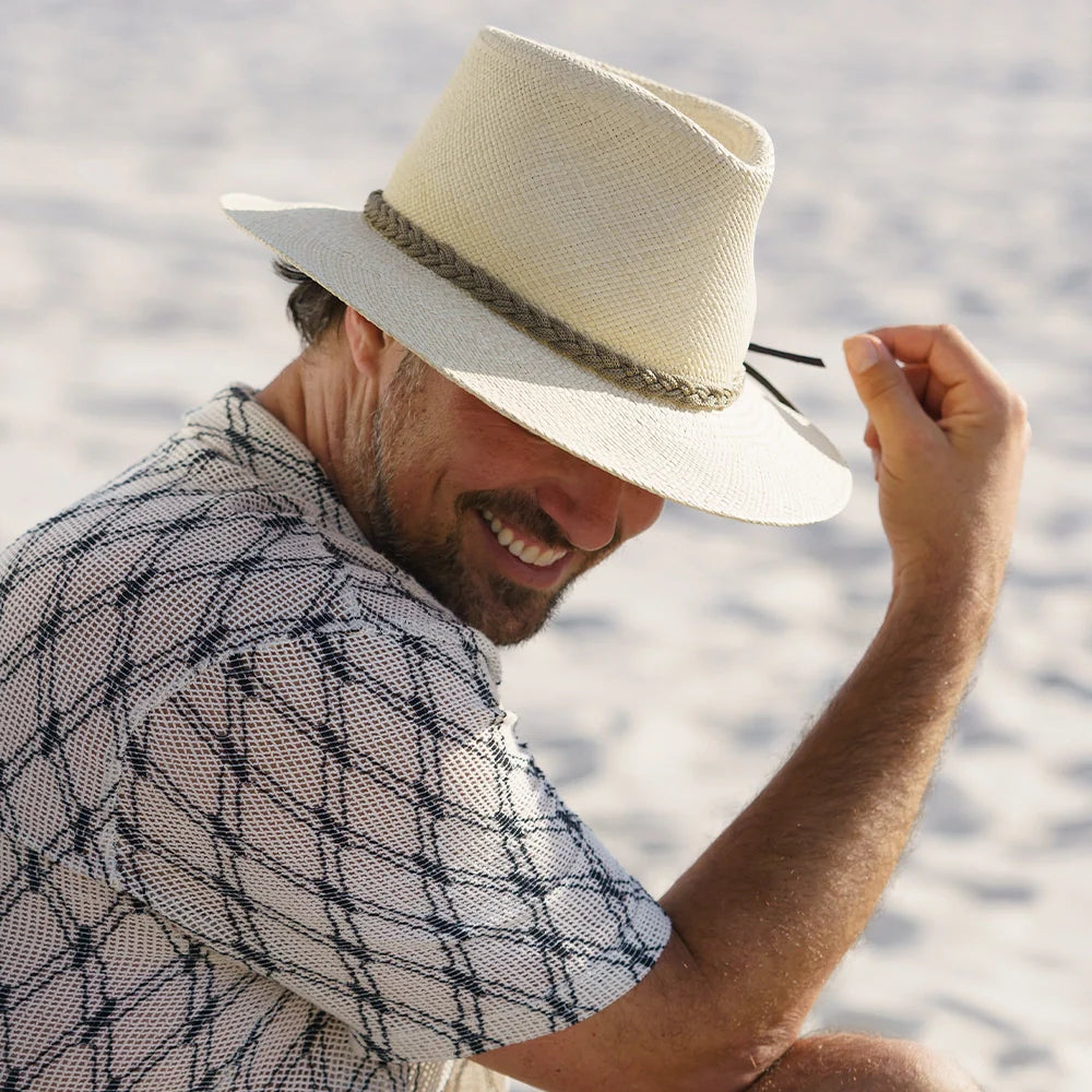 Manta | Mens Genuine Ecuador Woven Panama Hat