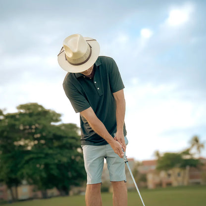 Milan | Mens Firm Straw Fedora Hat