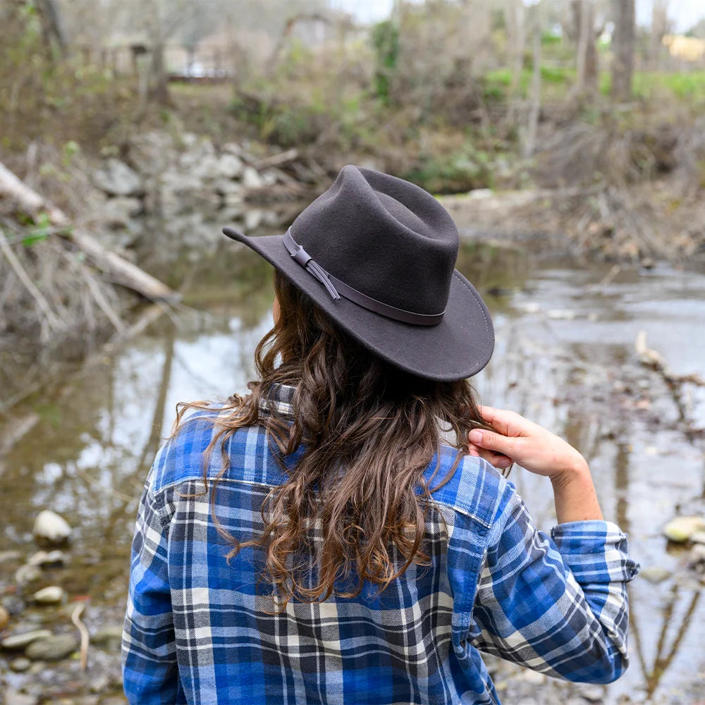 Pathfinder | Womens Wool Felt Outback Hat
