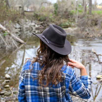 Pathfinder | Womens Wool Felt Outback Hat