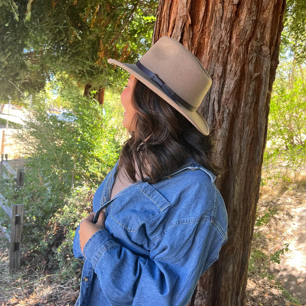 Pathfinder | Womens Wool Felt Outback Hat