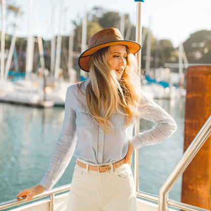 Sirocco | Womens Wide Brim Sun Hat