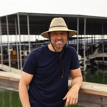 Smokey | Mens Nylon Outback Sun Hat with Mesh Sides