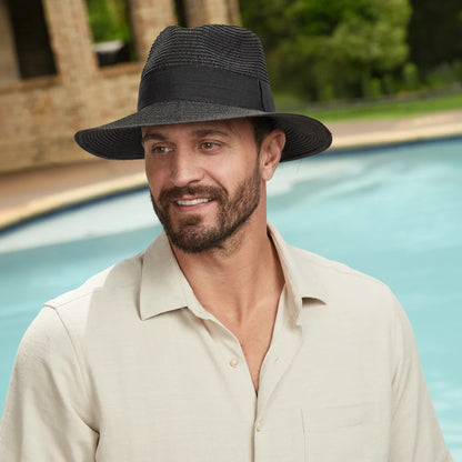Afternoon | Mens Fedora Straw Hat