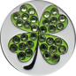 4 leaf clover magnetic pin