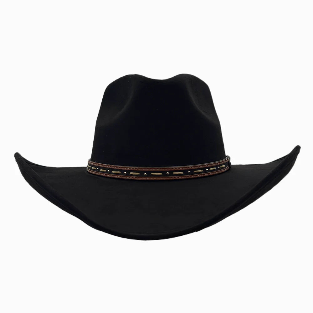 Ace High | Womens Suede Teardrop Crown Rancher Cowgirl Hat