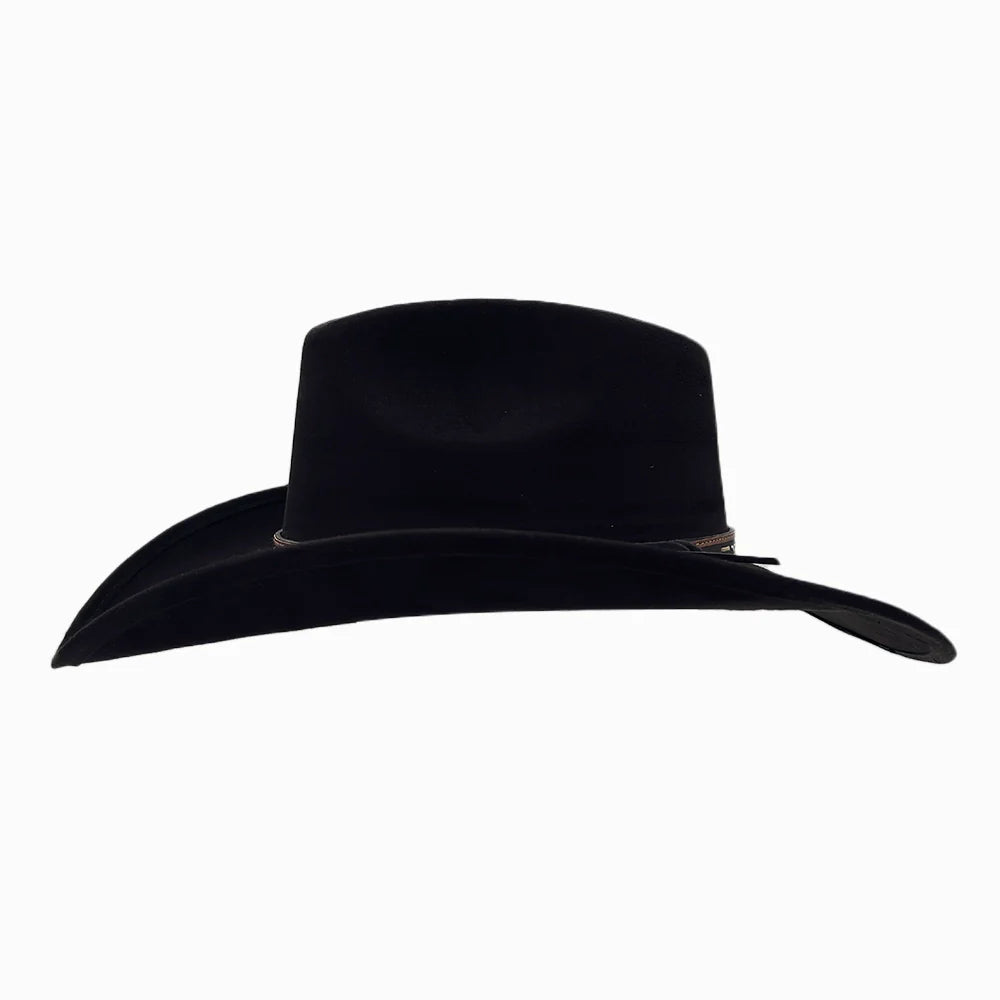 Ace High | Womens Suede Teardrop Crown Rancher Cowgirl Hat