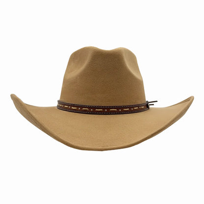 Ace High | Womens Suede Teardrop Crown Rancher Cowgirl Hat