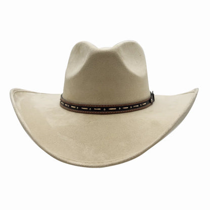 Ace High | Womens Suede Teardrop Crown Rancher Cowgirl Hat