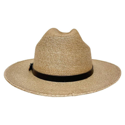 Amarillo Palm Tan Open Road Straw Sun Hat by American Hat Makers