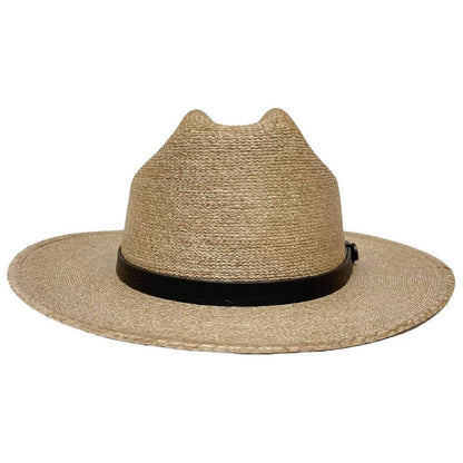 Amarillo Palm Tan Open Road Straw Sun Hat by American Hat Makers