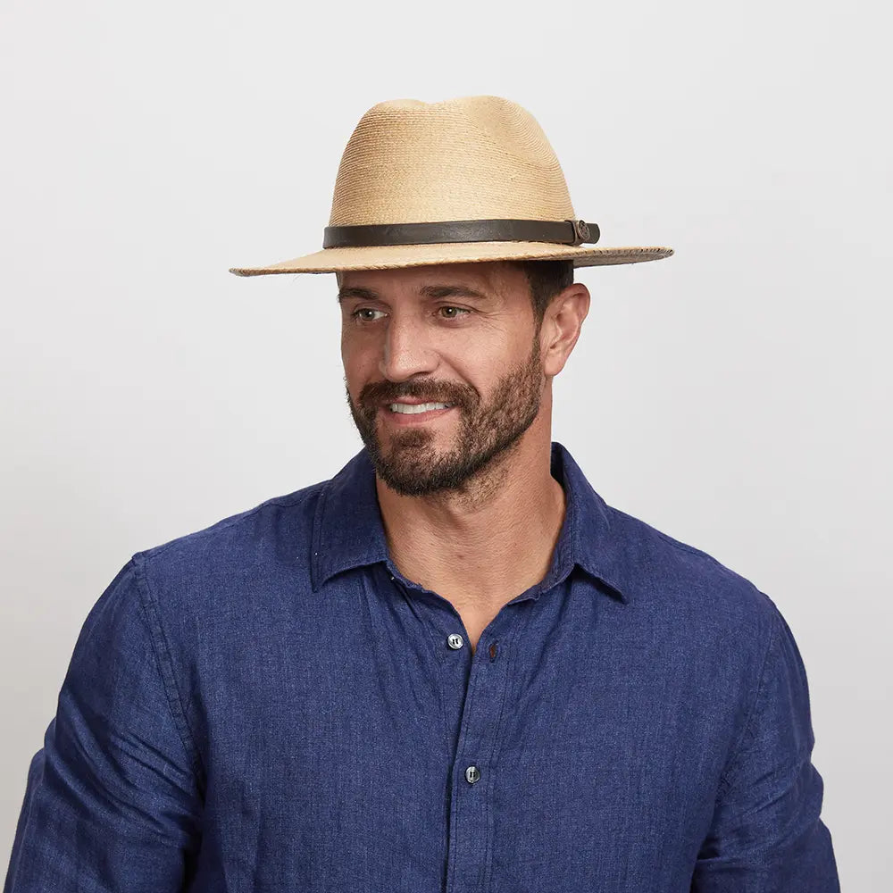 Amarillo | Mens Palm Straw Hat