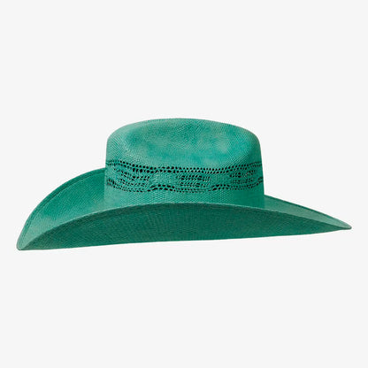 American Maverick | Mens Vented Crown Bangora Straw Cowboy Hat