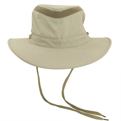 Angler Tan Sun Hat Front View