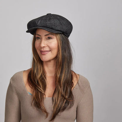 Argo | Womens 8 Panel Newsboy Cap