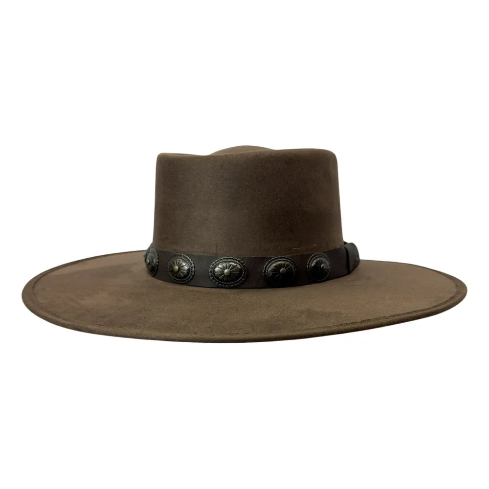 Ashland | Mens Faux Suede Telescope Hat