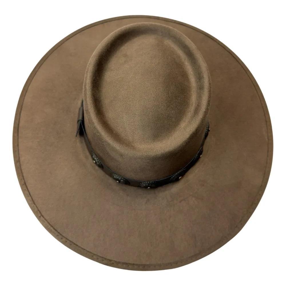 Ashland | Mens Faux Suede Telescope Hat