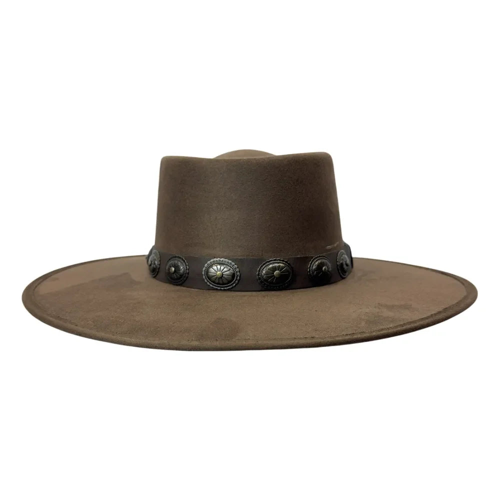 Ashland | Mens Faux Suede Telescope Hat