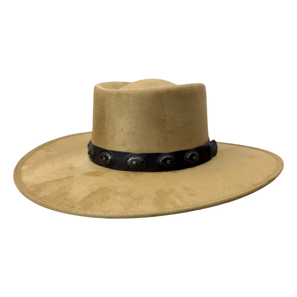 Ashland | Mens Faux Suede Telescope Hat