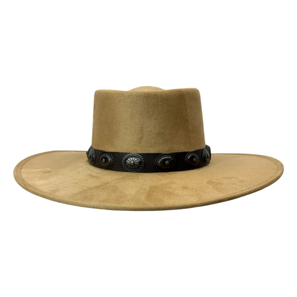 Ashland | Mens Faux Suede Telescope Hat