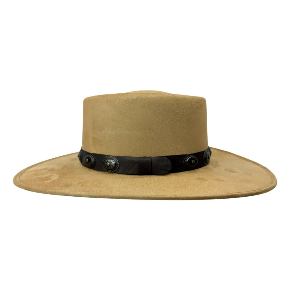 Ashland | Mens Faux Suede Telescope Hat