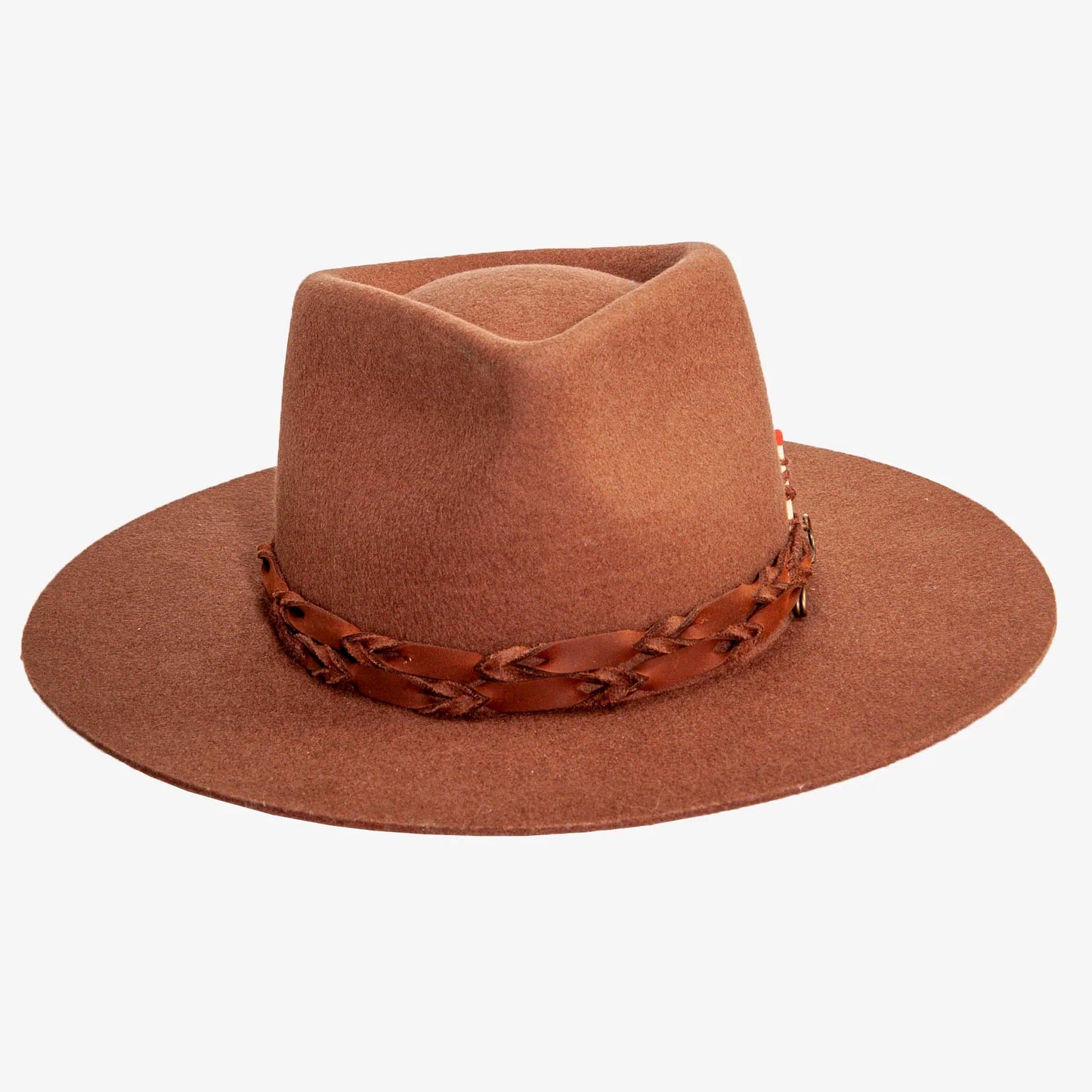 Aspen | Womens Wide Brim Felt Fedora Hat