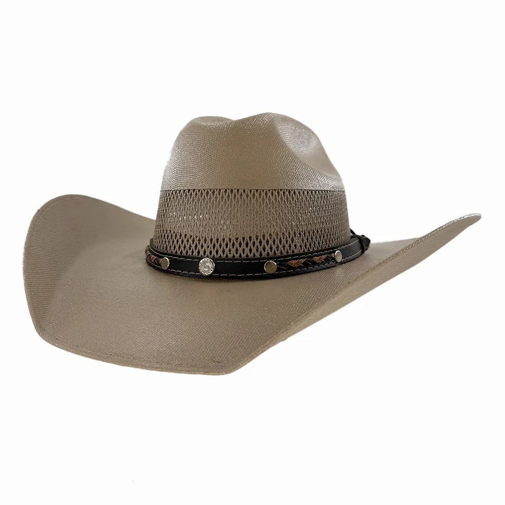 Austin | Mens Straw Cowboy Hat