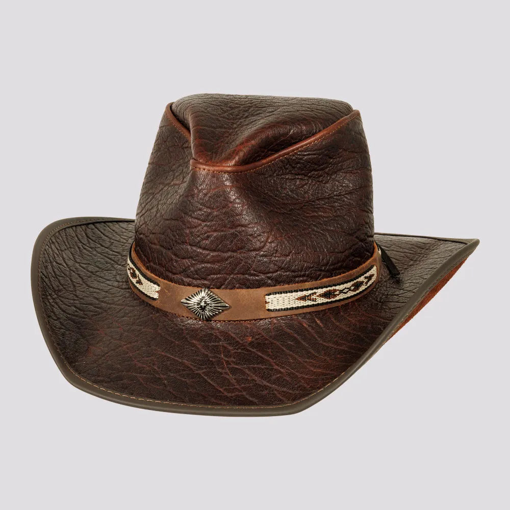 Badlands | Mens Buffalo Leather Cowboy Hat