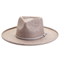 Bailey Grey Sun Straw Hat Front View