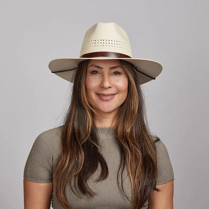 Barcelona | Womens Wide Brim Straw Sun Hat