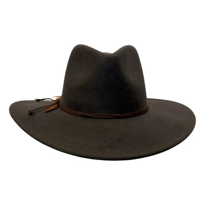 Base Camp | Womens Wool Felt Crushable Outback Hat