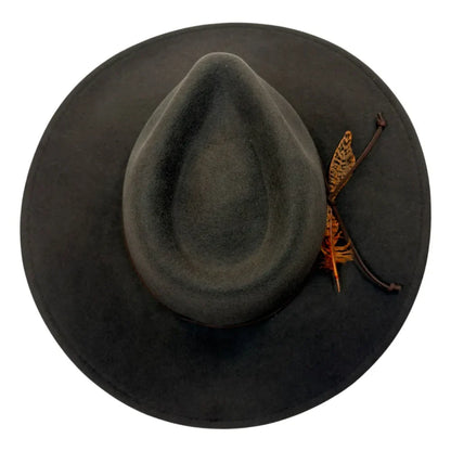 Base Camp | Womens Wool Felt Crushable Outback Hat