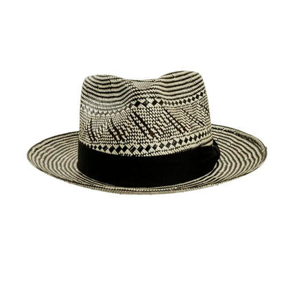 Berlin Straw Hat Back View